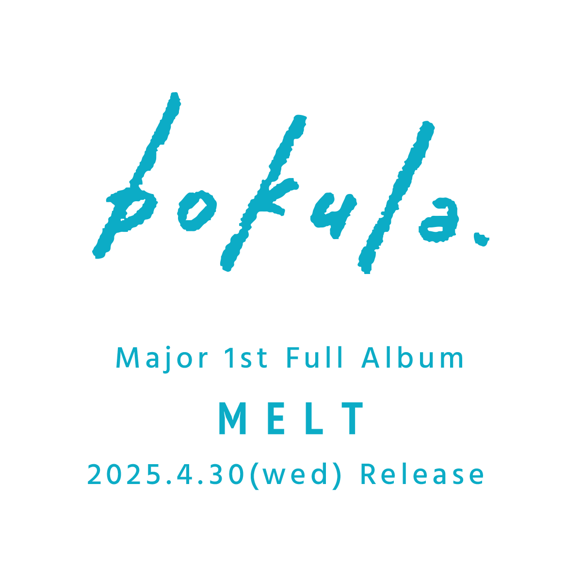 bokula. 2025.4.30(wed) Release Major 1st Full Album ｢MELT｣